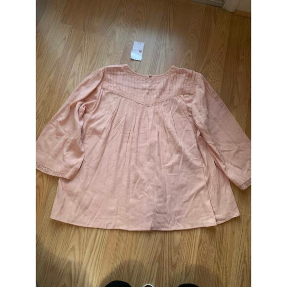 Logo Lavish women’s blouse, peach size medium NWT - Picture 6 of 6